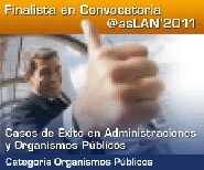 Finalista Organismos Públicos asLAN'2011